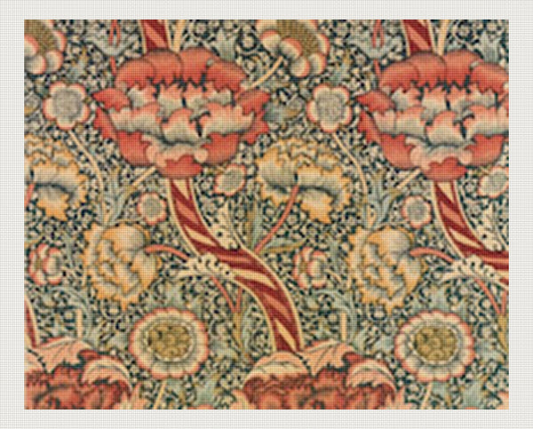 Floral Ribbons Rug, William Morris