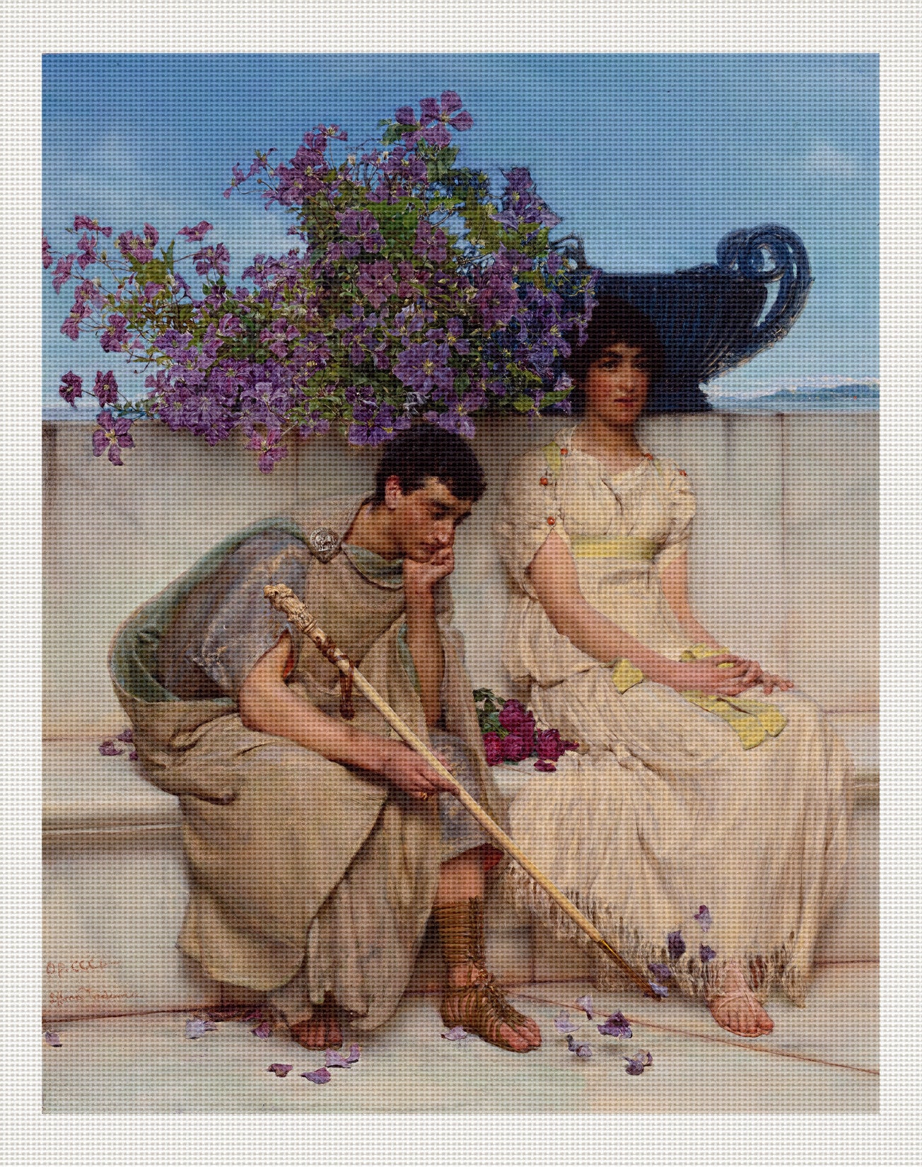 An Eloquent Silence, Lawrence Alma-Tadema