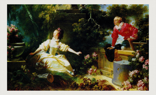 The Meeting, Jean-Honoré Fragonard