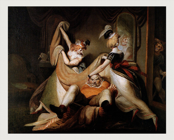 Falstaff in the Laundry Basket, Henry Fuseli