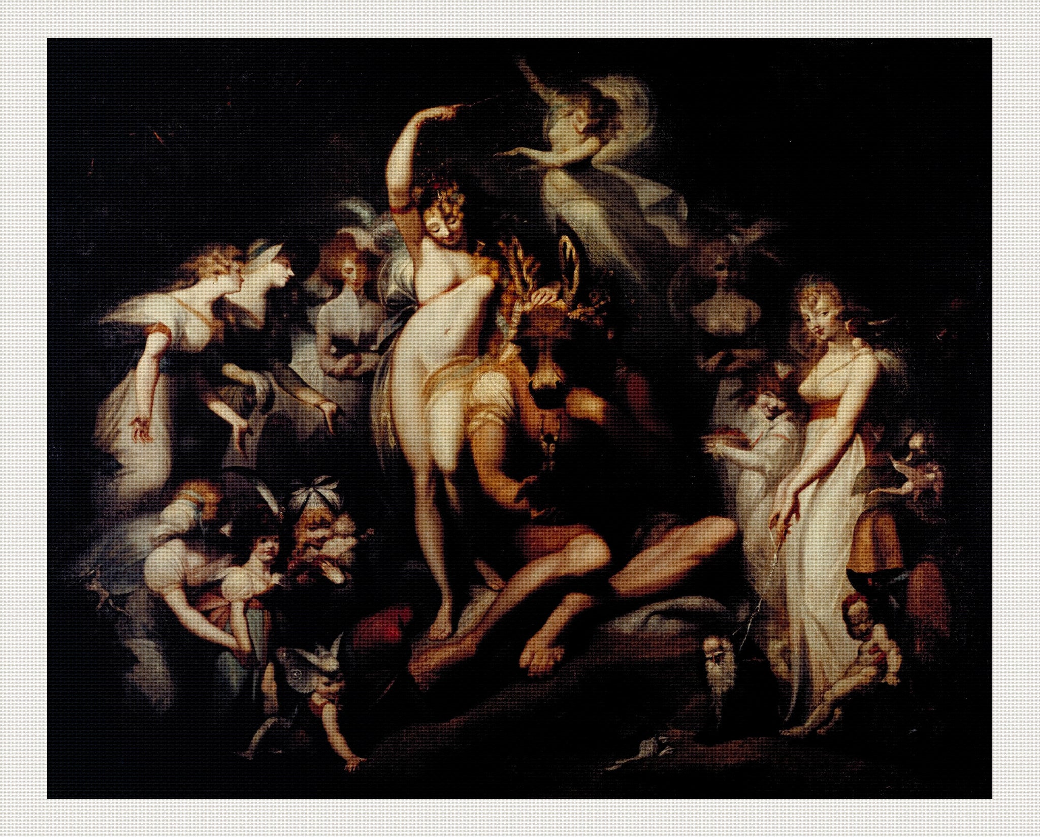 Titania and Bottom, Henry Fuseli