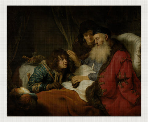 Isaac Blessing Jacob, Govert Flinck