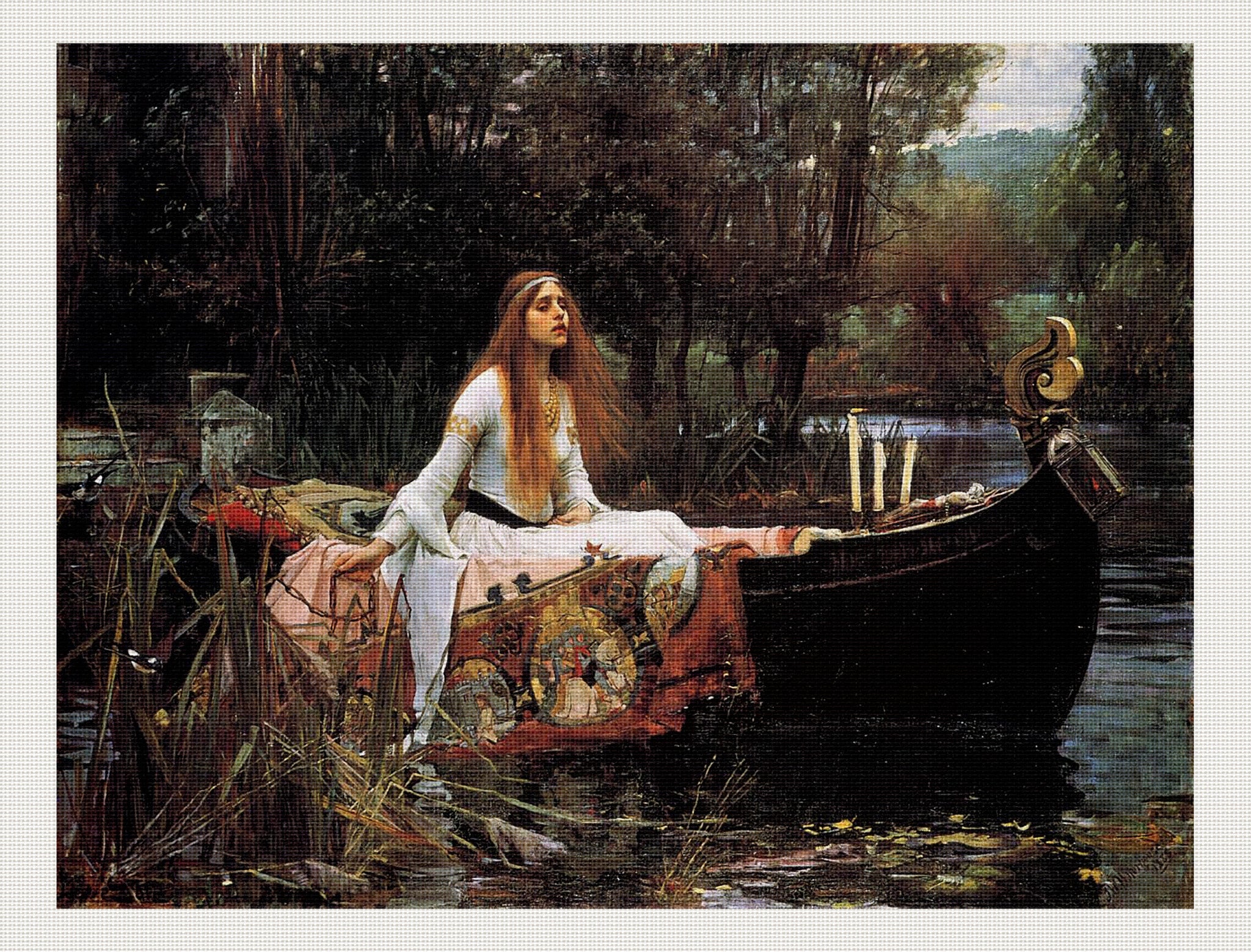 The Lady of Shalott, John William Waterhouse