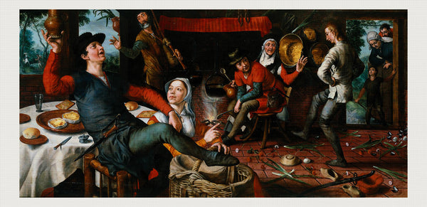 The Egg Dance, Pieter Aertsen