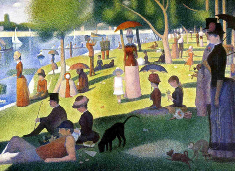 A Sunday Afternoon on La Grande Jatte, Georges Seurat 