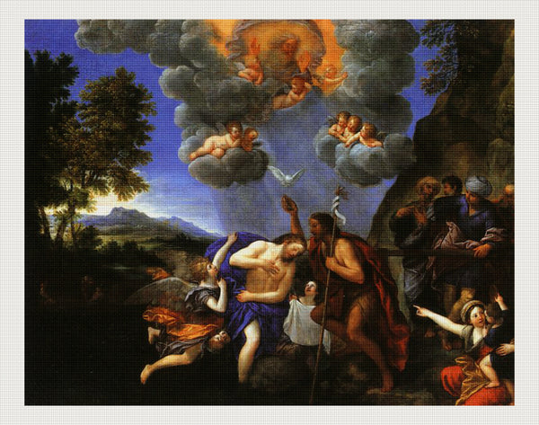 The Baptism of Christ, Francesco Albani