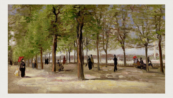 Voie à Jardin du Luxembourg, Vincent van Gogh