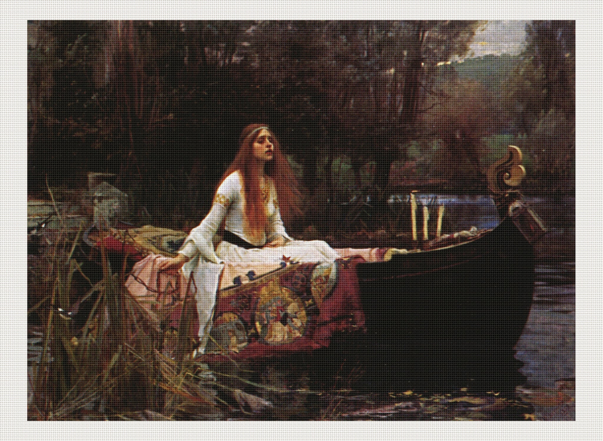 Waterhouse ladyofshalot, John William Waterhouse