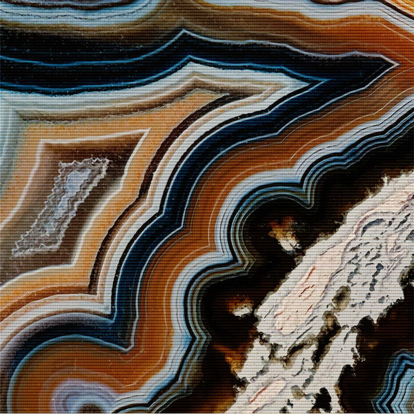 Agate Art # 3 Canvas