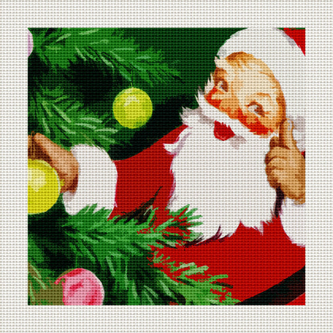 Father Christmas, 5 x 5" Miniature