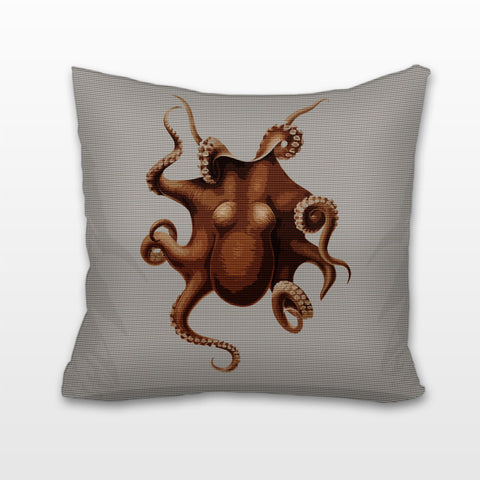 Octopus, Cushion, Pillow
