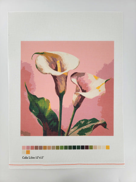 Calla Lilies, Canvas