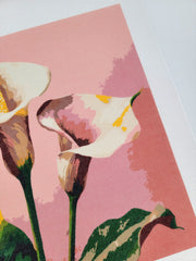 Calla Lilies, Canvas