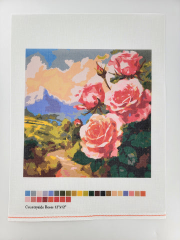 Countryside Roses, Canvas