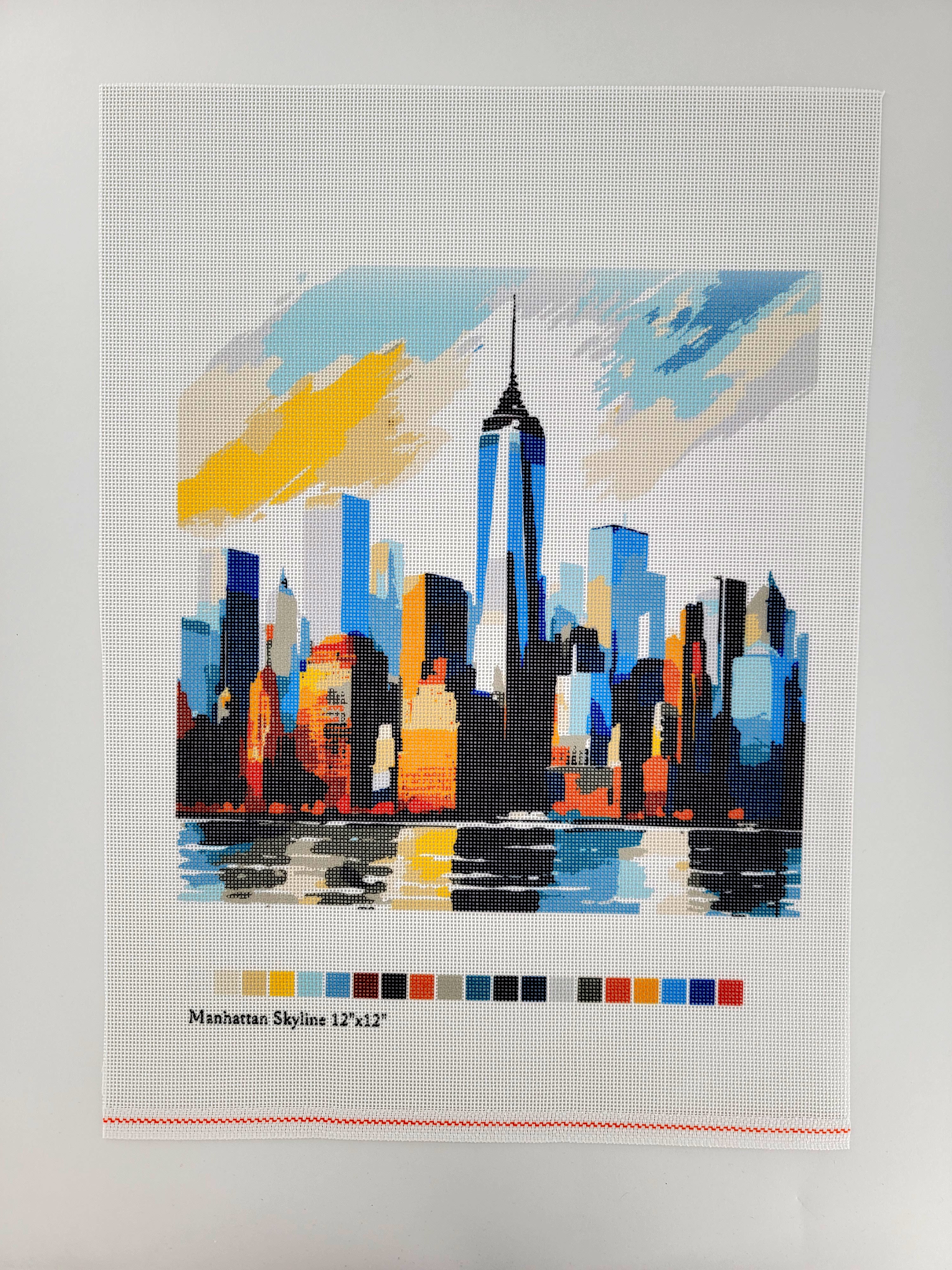 Manhattan Skyline, Canvas