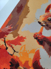 Red Squirrel, Canvas