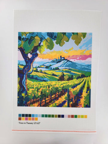 Vines in Tuscany, Canvas