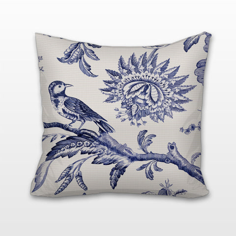 Flora and Fauna - Toile, Cushion, Pillow