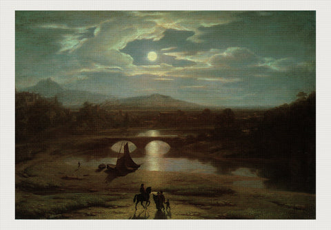 Moonlit Landscape, Washington Allston