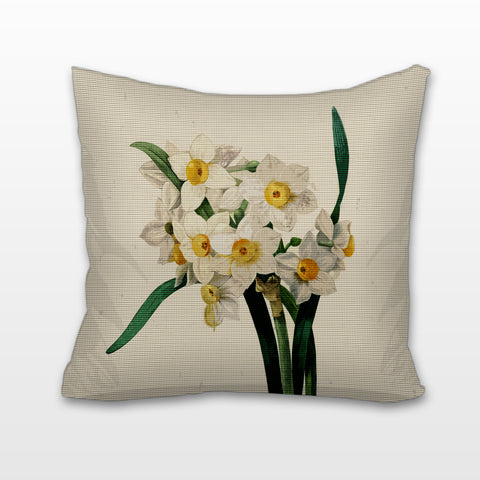 Narcissus, Cushion, Pillow