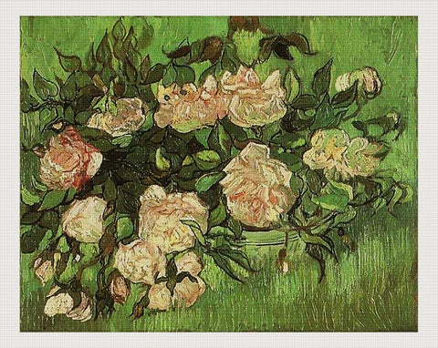 Pink Roses, Vincent van Gogh