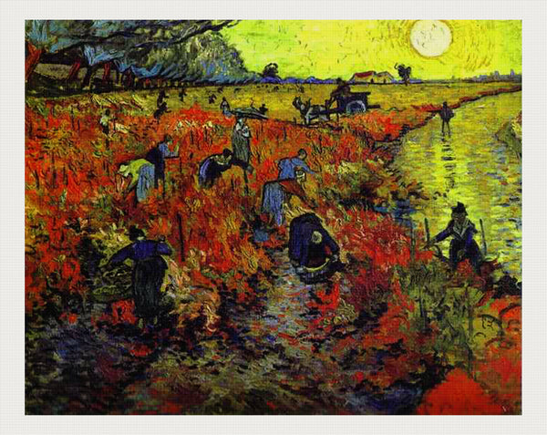Red Vineyards, Vincent van Gogh