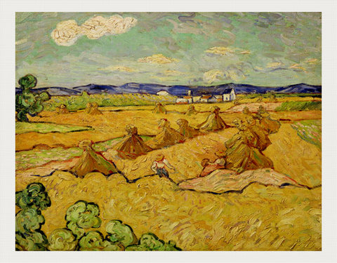 The Haystacks, Vincent van Gogh