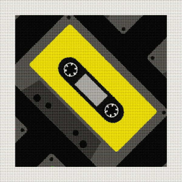 Retro 80's Tape, 5 x 5" Miniature