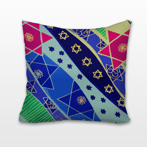 Starry Mosaic, Cushion, Pillow