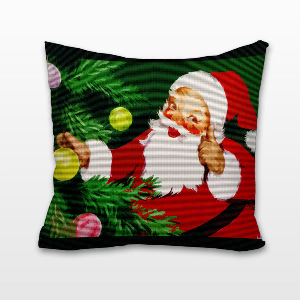 Father Christmas, Cushion, Pillow