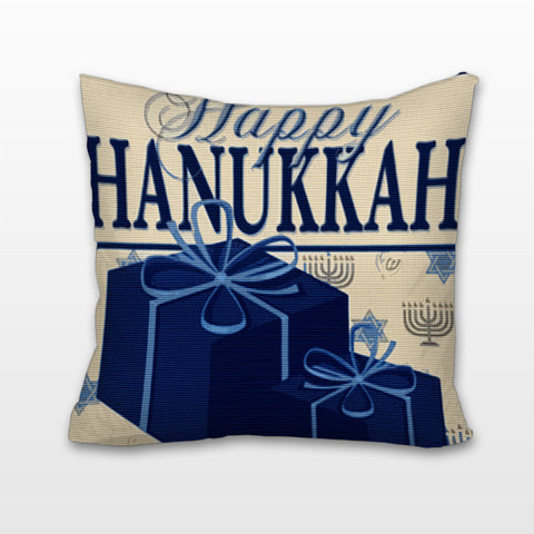 Happy Hanukkah! Cushion, Pillow