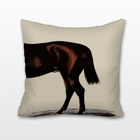 Horse Derriere, Cushion, Pillow