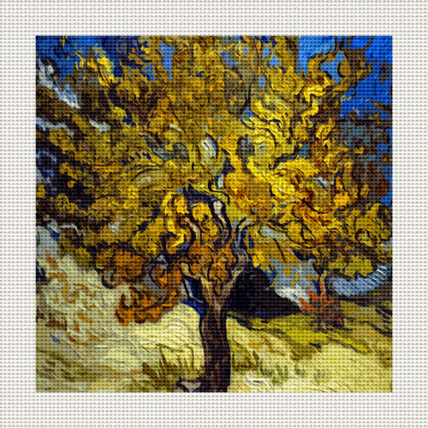 The Mulberry Tree, 5 x 5" Miniature