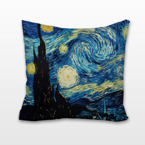 Starry Night, Cushion, Pillow