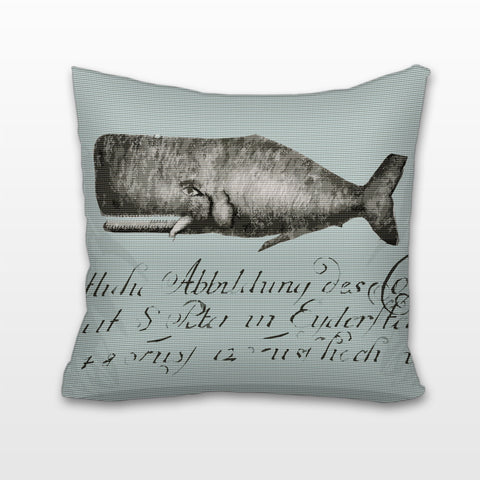 Whale, Cushion, Pillow