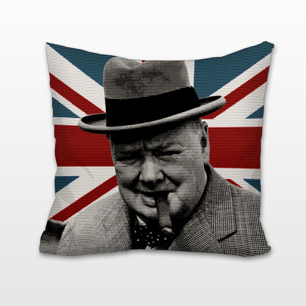 Winston Churchill, Cushion, Pillow